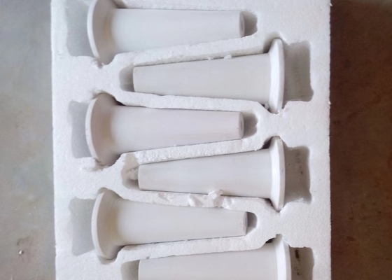 High Strength Lined Engineering Ceramic Sandblasting Nozzles For Pulp Cleaners