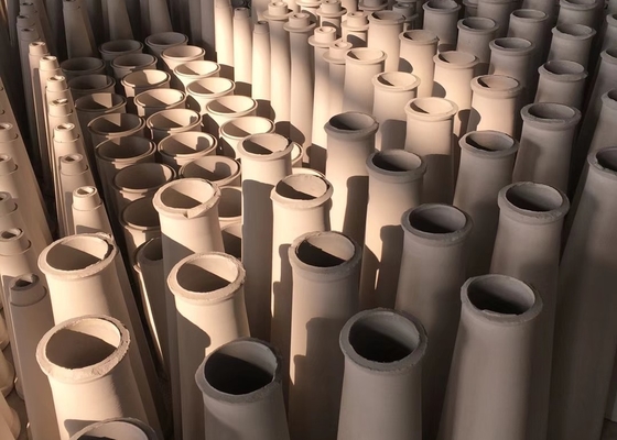 High Strength Lined Engineering Ceramic Sandblasting Nozzles For Pulp Cleaners