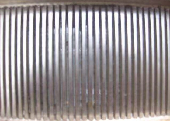Wear Resistant SS304 Ripple Board Slot Screen Basket