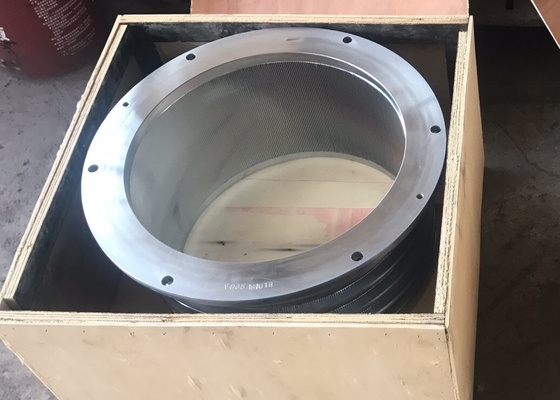 Wear Resistant SS304 Ripple Board Slot Screen Basket
